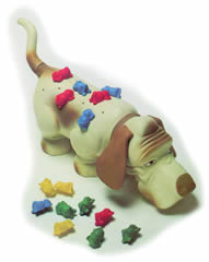 My Dog Has Fleas game pieces