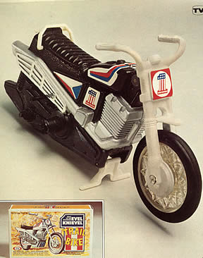 Evel Knievel Trail bike and box
