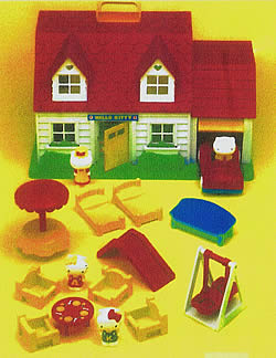 Dollhouse and furniture