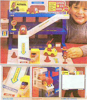 Parking Garage playset