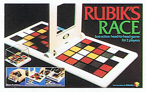 Rubik's Race game box